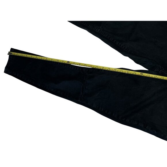 BDG Urban Outfitters Twig High Rise Denim Jeans Sz 30 W Womens Black Slim Fit - Picture 12 of 14